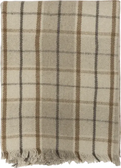 Hovedbilde Lama Gaia pledd 130x170 Beige 