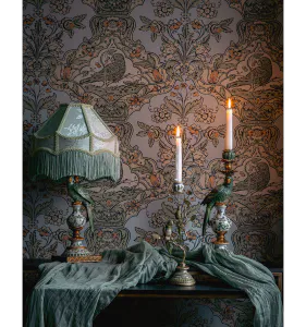 Hovedbilde Lysestake Papeg&oslash;ye Gr&oslash;nn 