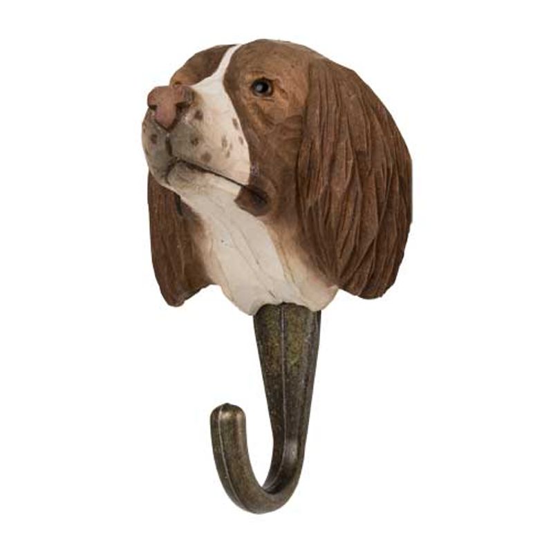Håndspikket knagg Springer Spaniel