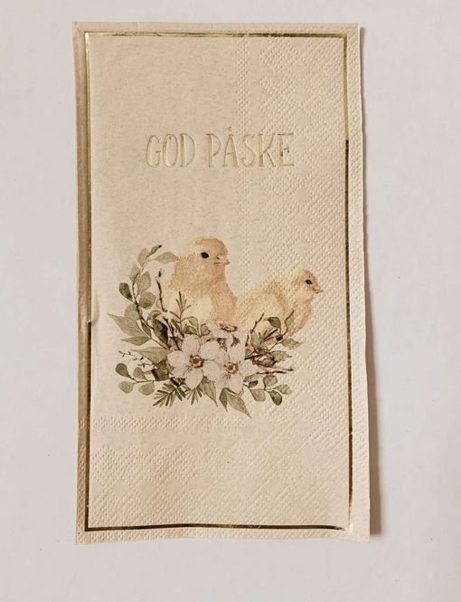 Hovedbilde Serviett God Påske 33×40 Cm
