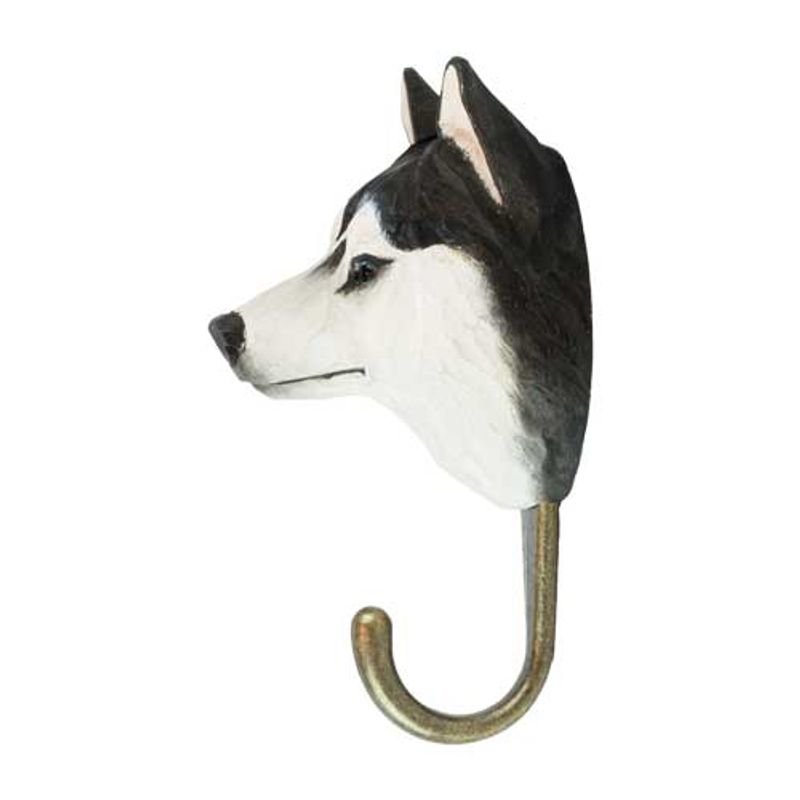 Håndspikket knagg -  Siberian Husky