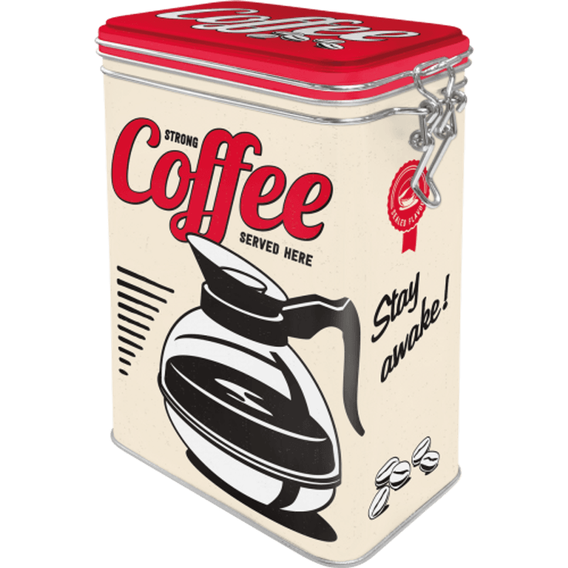 Strong Coffee Served Here