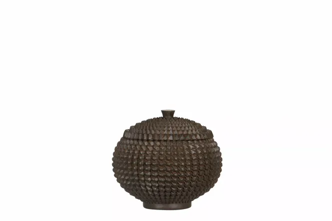 Hovedbilde Krukke med lokk 15x13 cm 