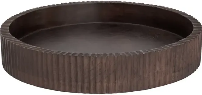 Hovedbilde Halvor Bakke Lesotho brett, brunt  Ø 30 cm
