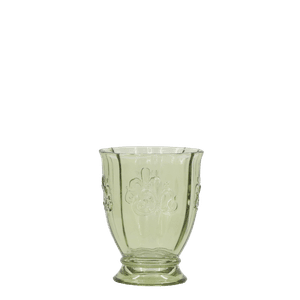 Hovedbilde Saint-Émilion  Vannglass m. mønster. Oliven