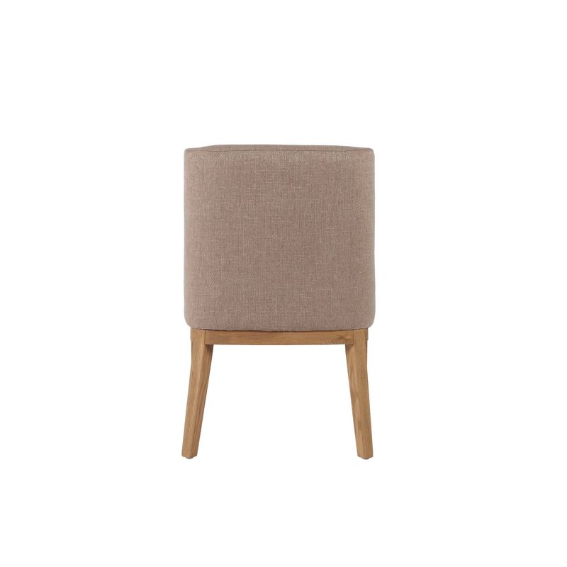 Spisestol York - Ask Natur Breezer Taupe