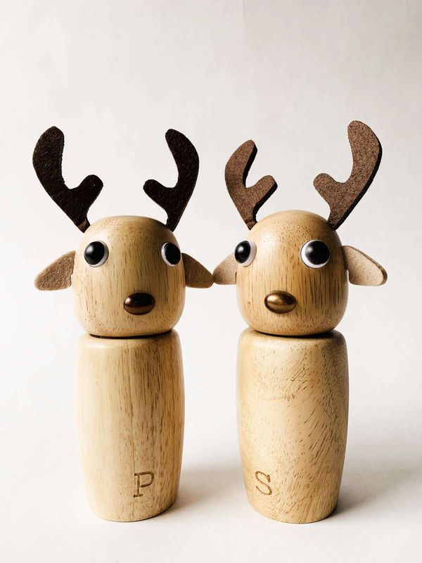 Pepperkvern Reinsdyr H 16 Cm