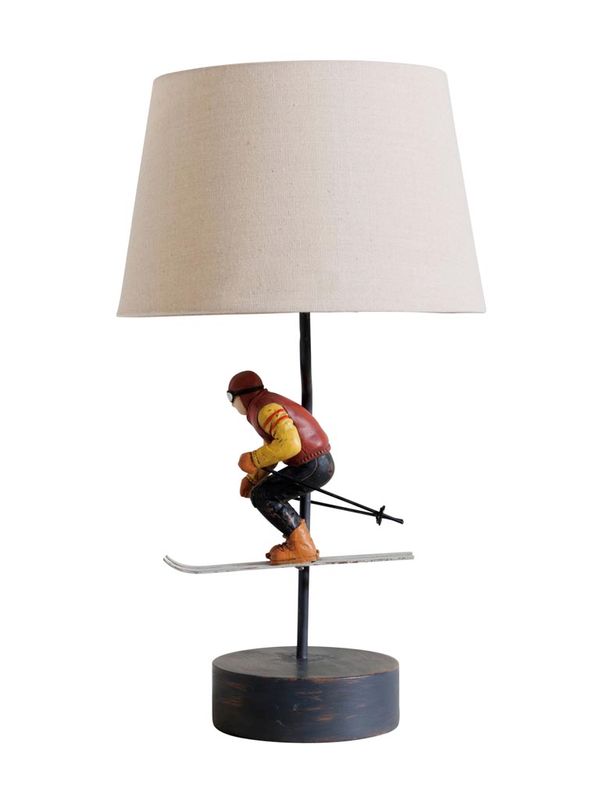 Bordlampe Vintage alpint m skjerm