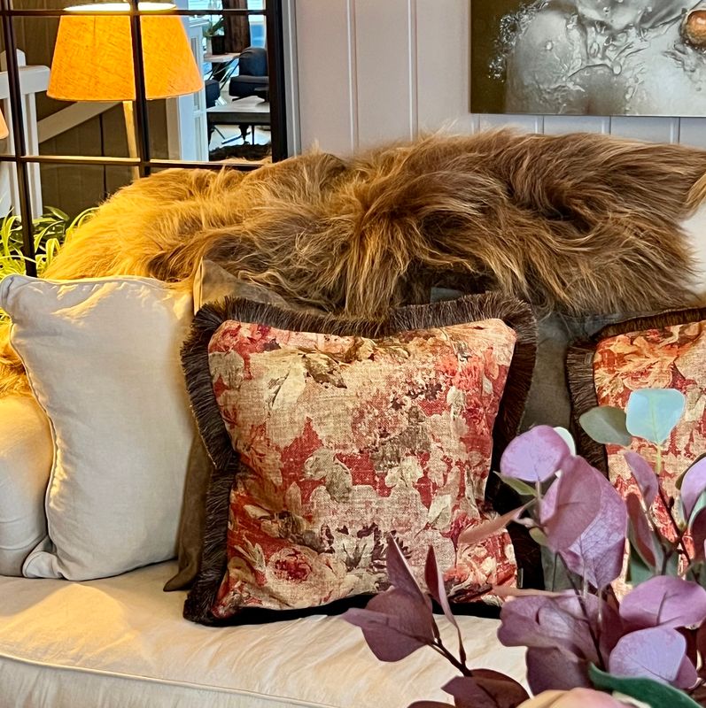 Artwood PUTETREKK I PALASINTRE MED BLOMSTER  