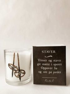 Hovedbilde Duftlys i gaveeske. Skistaver