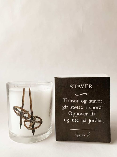 Hovedbilde Duftlys i gaveeske. Skistaver